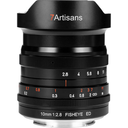 7Artisans 10mm f/2.8 Lente Ojo de Pez para Nikon Z Full Frame 178º 17 cm Distancia Mínima