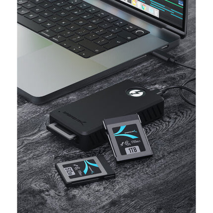 Sabrent CFexpress Type-B Lector de Tarjetas Thunderbolt 3 1500 MB/s aluminio portátil