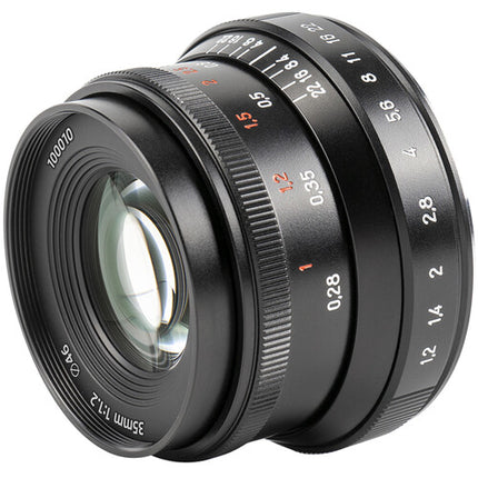 7Artisans 35mm f/1.2 Mark II Objetivo Sony E Manual Apertura 46mm