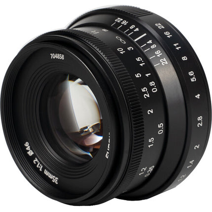 7Artisans Objetivo 35mm f1.2 Mark II para FUJIFILM X Montura APS-C 52.5mm