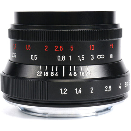 7Artisans 35mm f/1.2 Mark II objetivo para Micro Cuatro Tercios 46mm diámetro filtro