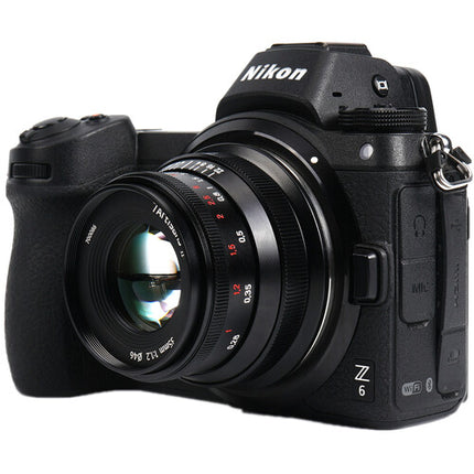 7Artisans 35mm f1.2 Mark II Lente para Nikon Z Montura APS-C 46mm