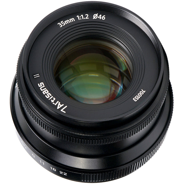 7Artisans Objetivo 35mm f1.2 Mark II para FUJIFILM X Montura APS-C 52.5mm