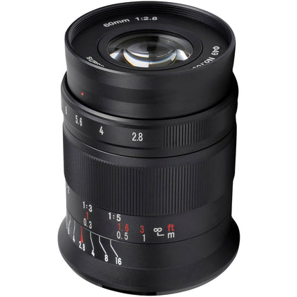 7Artisans 60mm f2.8 Macro Mark II para Sony E lente APS-C f16