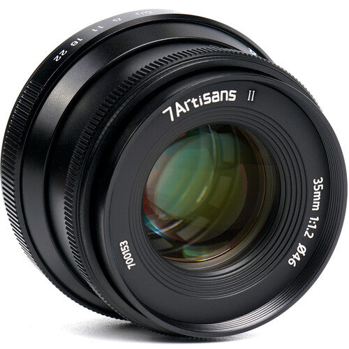 7Artisans Objetivo 35mm f1.2 Mark II para FUJIFILM X Montura APS-C 52.5mm