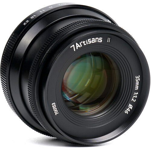 7Artisans 35mm f/1.2 Mark II objetivo para Micro Cuatro Tercios 46mm diámetro filtro