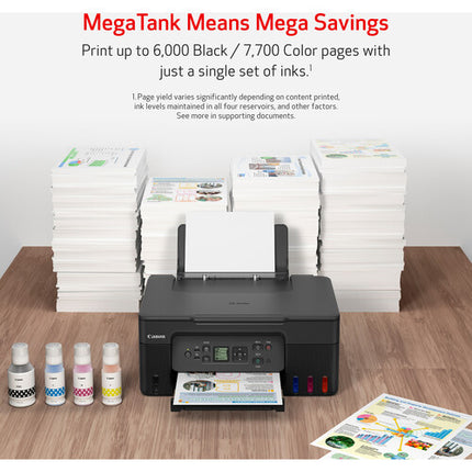Canon PIXMA G3270 MegaTank Impresora multifunción inalámbrica 4800x1200 dpi Legal 100 hojas
