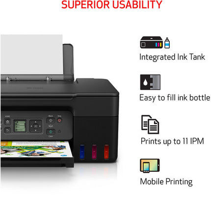 Canon PIXMA G3270 MegaTank Impresora multifunción inalámbrica 4800x1200 dpi Legal 100 hojas