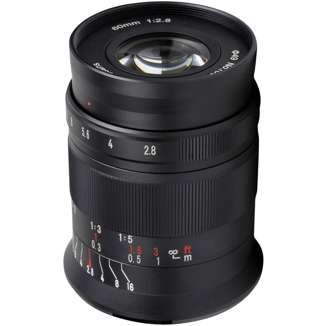 7Artisans 60mm f/2.8 Macro Mark II para FUJIFILM X objetivo macro f/2.8 a f/16 1:1 aumento