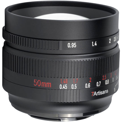Objetivo 7Artisans 50mm f0.95 para FUJIFILM X Montura X APS-C 75mm