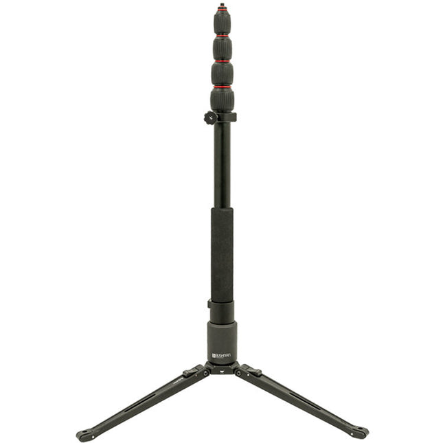 BUSHMAN Panoramic Claremont Monopod Pro V3 Trípode Altura 65.4 Pulgadas 5 Secciones