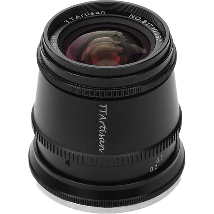 TTArtisan 17mm f1.4 Objetivo para FUJIFILM X Montura X APS-C 25.5mm