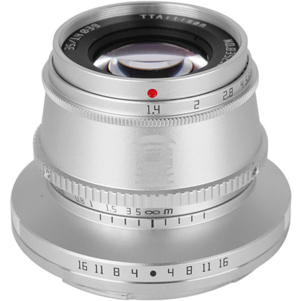 TTArtisan 35mm f1.4 Objetivo Leica L Montura L 52.5mm Apertura f1.4-f16