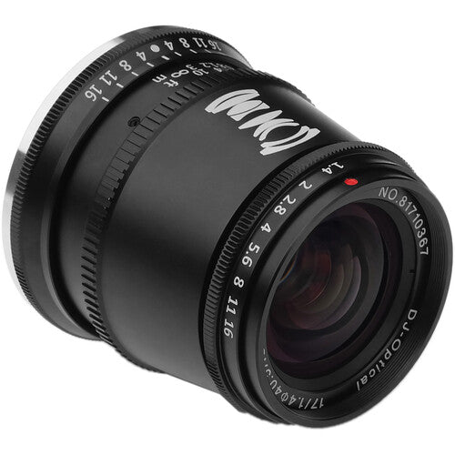 TTArtisan 17mm f/1.4 Lente para Micro Cuatro Tercios Apertura f/1.4-16 Distancia 7.9"