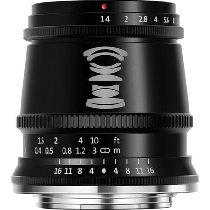 TTArtisan Objetivo 17mm f1.4 para Nikon Z Formato APS-C Multicapa 40.5mm