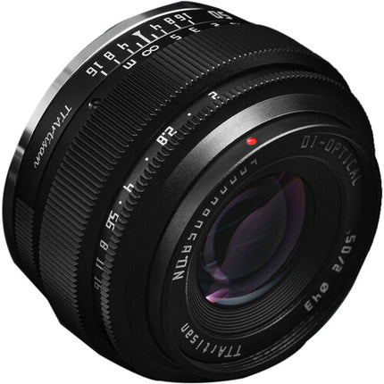 TTArtisan 50mm f/2 para Sony E Lente Manual Full Frame con Diafragma 10 hojas