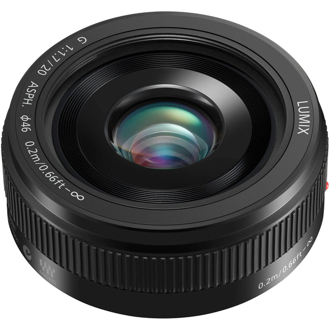 Panasonic LUMIX G 20mm f1.7 II ASPH Objetivo Micro Cuatro Tercios 40mm Apertura f1.7