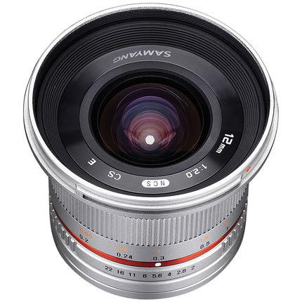 Samyang 12mm f 2 0 NCS CS Objetivo Micro Cuatro Tercios 67mm Filtro