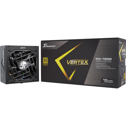 SeaSonic Electronics Vertex GX-1200W Fuente de Poder Modular 1200W 80-PLUS Gold PCIe5