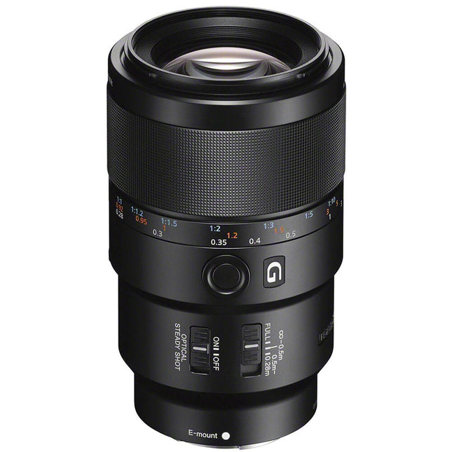 Sony FE 90mm f/2.8 Macro G OSS Lente Full Frame Estabilizada 1:1