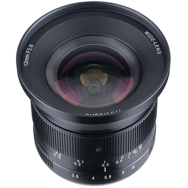 7Artisans 12mm f2.8 Mark II objetivo para Sony E montura APS-C enfoque manual