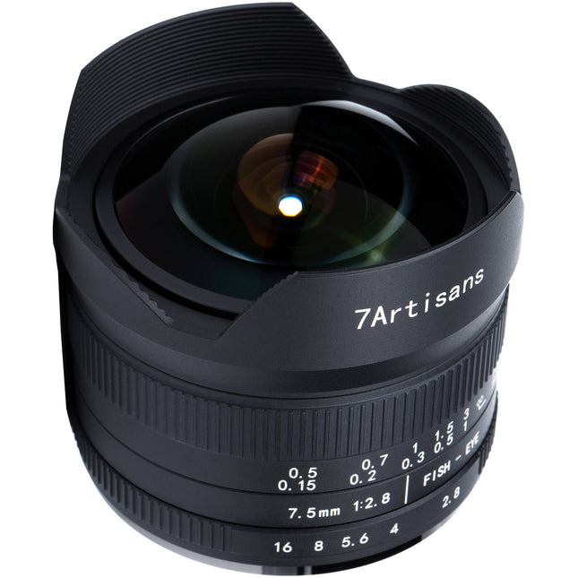 7Artisans 7.5mm f2.8 II Lente Ojo de Pez para FUJIFILM X 190° ángulo de visión