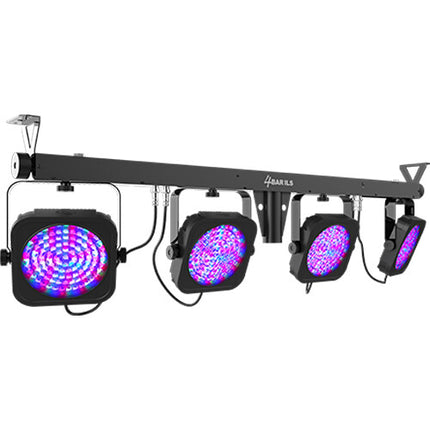 CHAUVET DJ 4BAR ILS Sistema de Iluminación RGB 4-Par 17° Haz WiFi
