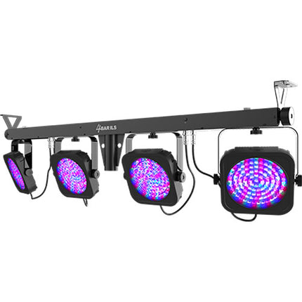 CHAUVET DJ 4BAR ILS Sistema de Iluminación RGB 4-Par 17° Haz WiFi