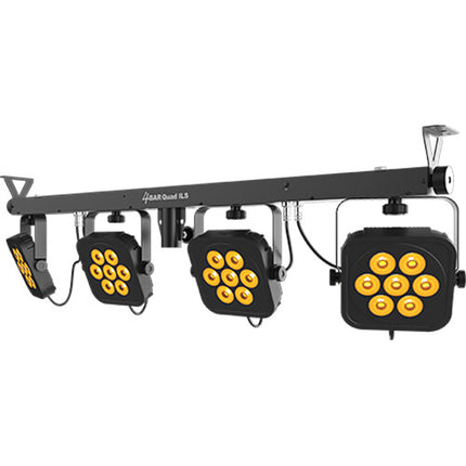 CHAUVET DJ 4Bar Quad ILS Sistema de Iluminación RGBA 28 LEDs 14° haz con control inalámbrico