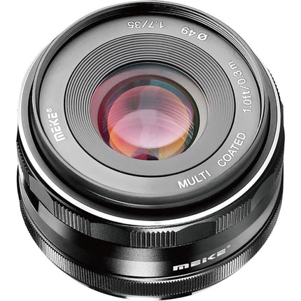Meike MK-35mm f/1.7 Objetivo para FUJIFILM X Montura X-APS-C 52.5mm