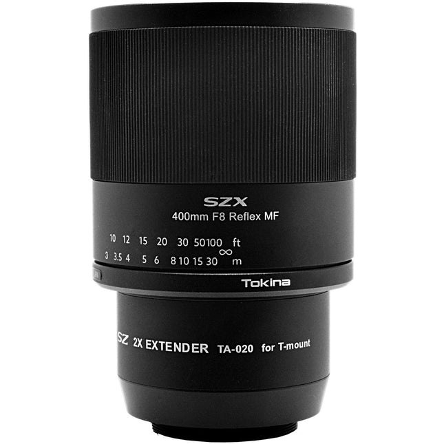 Tokina SZX 400mm f/8 Teleobjetivo Reflex MF con Extensor 2x para FUJIFILM X