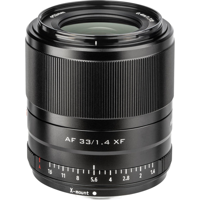 Viltrox AF 33mm f1.4 XF lente para cámara Fujifilm X con motor STM y diafragma de 9 hojas
