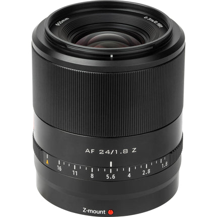 Viltrox AF 24mm f/1.8 objetivo para Nikon Z con motor STM y enfoque mínimo 30cm