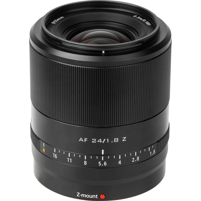 Viltrox AF 24mm f/1.8 objetivo para Nikon Z con motor STM y enfoque mínimo 30cm