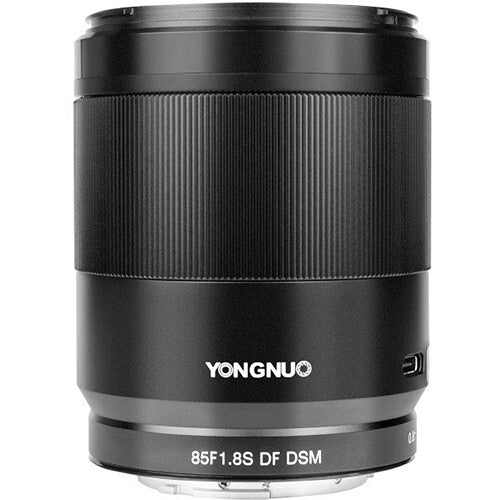 Yongnuo YN85mm f/1.8S Objetivo Teleobjetivo 85mm Fijo Full Frame para Sony E montaje con Anillo de Bayoneta Impermeable