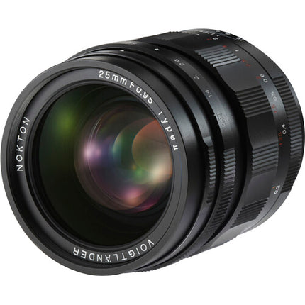 Voigtlander Nokton 25mm f0.95 Tipo II lente Micro Cuatro Tercios f0.95-f16 enfoque manual