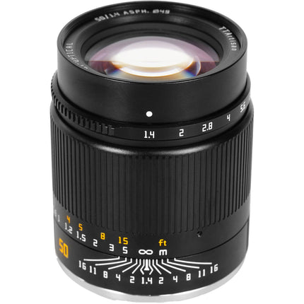 TTArtisan 50mm f1.4 lente manual para Sony E formato Full Frame f1.4-16