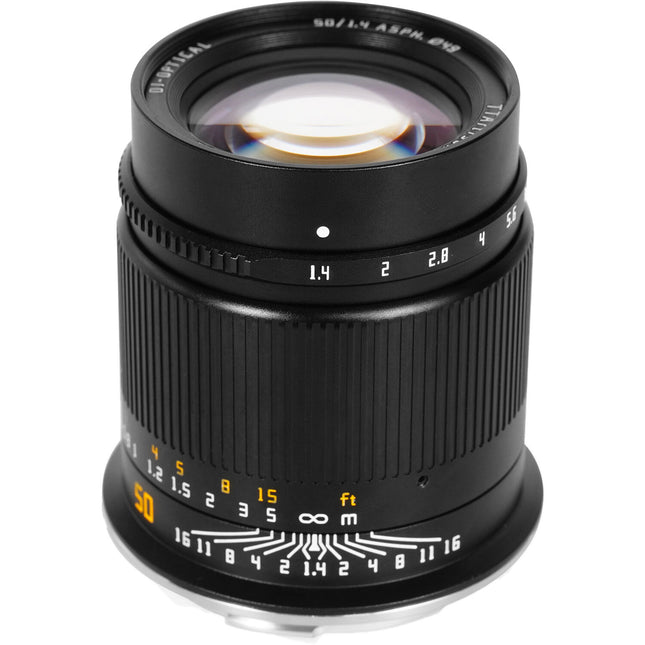 TTArtisan 50mm f1.4 Lente Manual para Canon R Formato Full Frame 49mm