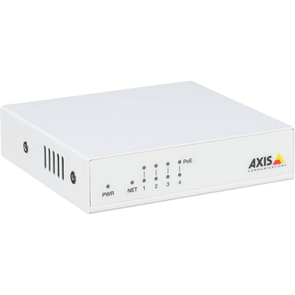 Axis Communications D8004 Switch PoE No Gestionado 4 Puertos 60W Energía