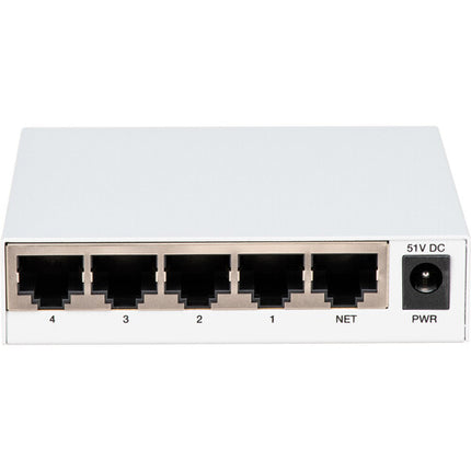 Axis Communications D8004 Switch PoE No Gestionado 4 Puertos 60W Energía