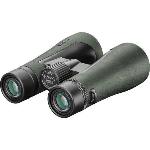 Hawke Sport Optics 12x50 Vantage Binoculares Verde 8.2 ft Enfoque Cercano Impermeables