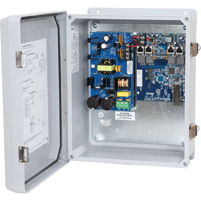 ALTRONIX NetWay4E1WP Switch PoE+ Exterior 4 Puertos 120W 328 Pies Rango
