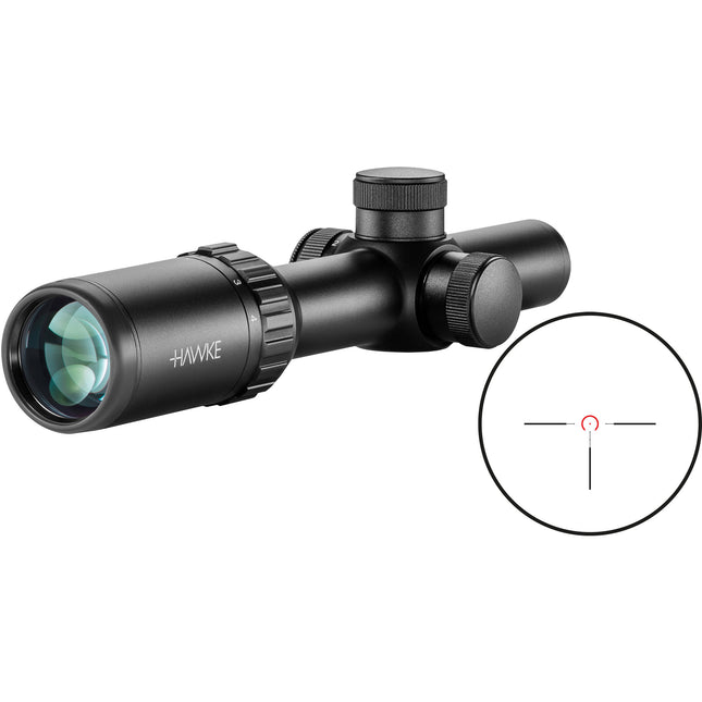 Hawke Sport Optics 1-4x20 Vantage IR Visor con Retícula Iluminada y 110 MOA