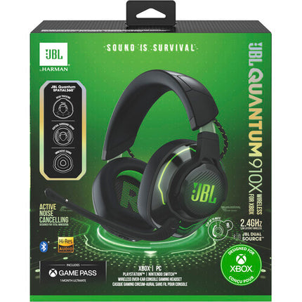 JBL Quantum 910X Auriculares inalámbricos para Xbox Drivers 50mm 37 Horas batería