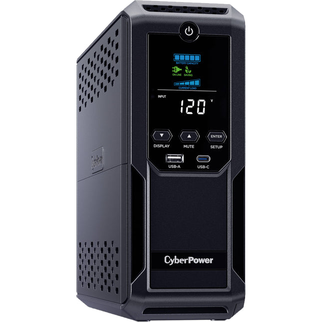 CyberPower CP1500AVRLCD3 UPS de 1500 VA 900W LCD inteligente con supresión de 1500 julios