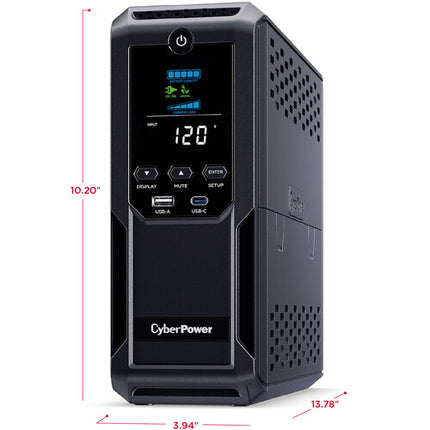 CyberPower CP1350AVRLCD3 UPS inteligente 1350 VA 850 W 1500 julios protección