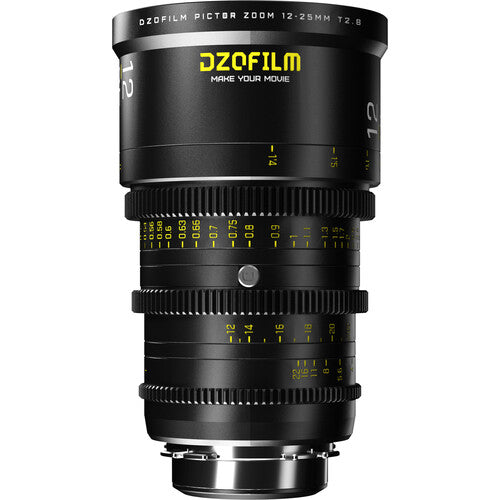 DZOFilm Pictor 12-25mm T2.8 Zoom Super35 con Montura Swappable PL EF