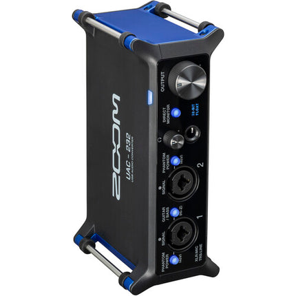 Zoom UAC-232 Interfaz de Audio USB-C 32-Bit 192 kHz 2 Preamplificadores