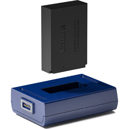 bronine Kit de Carga para Batería Canon LP-E12 con Imanes Integrados