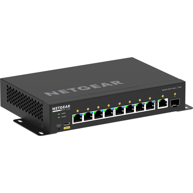 Netgear AV Line M4250 GSM4210PD Switch Gigabit PoE+ 8 Puertos 110W Rack